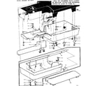 Kenmore 15817600 work table assembly diagram