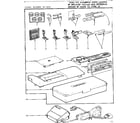 Kenmore 15817600 attachment parts diagram