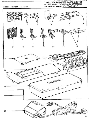 Attachment parts