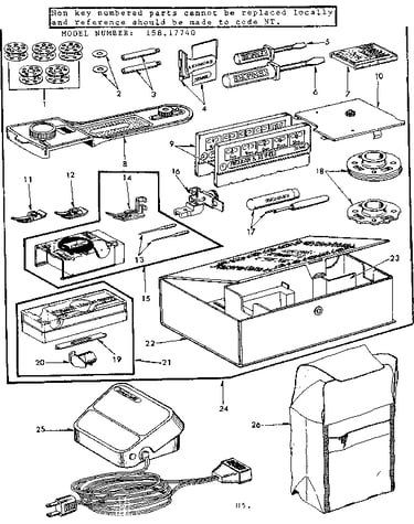 Attachment parts