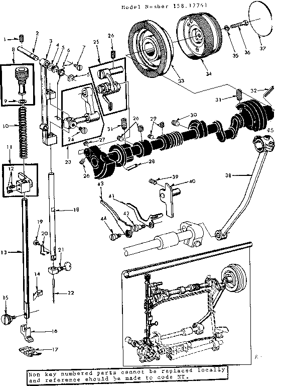 PRESSER BAR ASSEMBLY