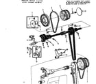 Kenmore 15817800 take up lever assembly diagram