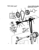 Take up lever assembly