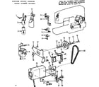 Kenmore 15817800 motor assembly diagram