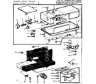 Kenmore 15817810 needle plate and thread tension assembly diagram