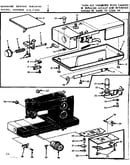 Needle plate and thread tension assembly