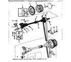 Kenmore 15817811 clutch wheel assembly diagram