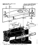 Bobbin winder and top cover