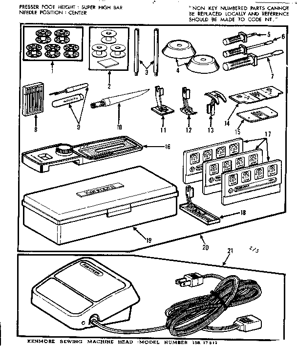 Attachment parts