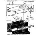 Kenmore 15817821 bobbin winder and top cover diagram