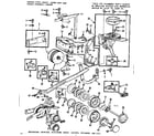 Kenmore 15817821 feed regulator and dial control diagram