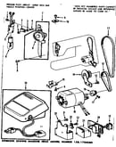 Motor assembly and foot control