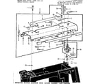 Kenmore 1581784182 bobbin winder and top plate diagram