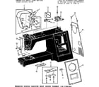 Kenmore 1581784182 thread tension and face covers diagram