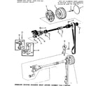 Kenmore 1581784182 clutch wheel assembly diagram