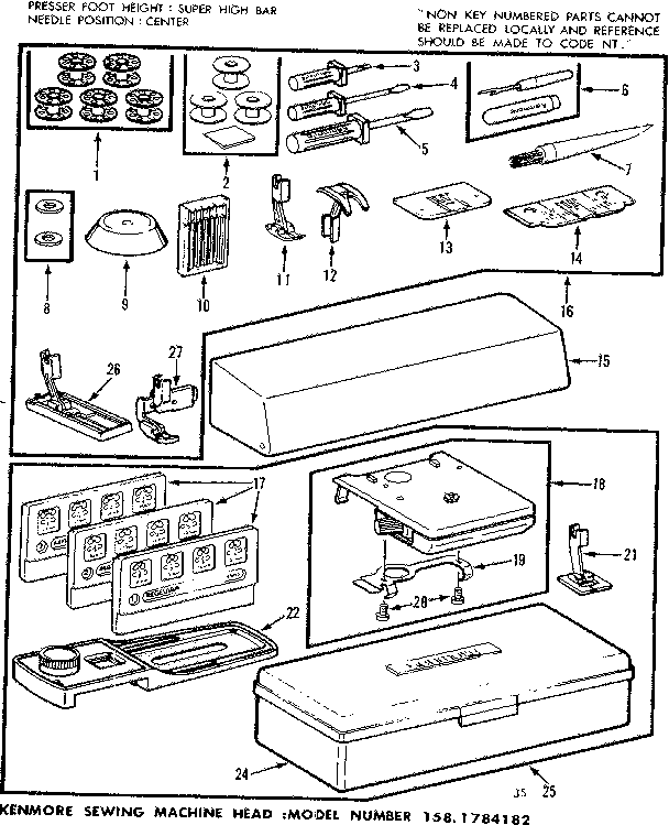 Attachment parts