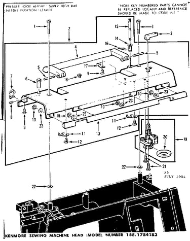 Bobbin winder and top plate