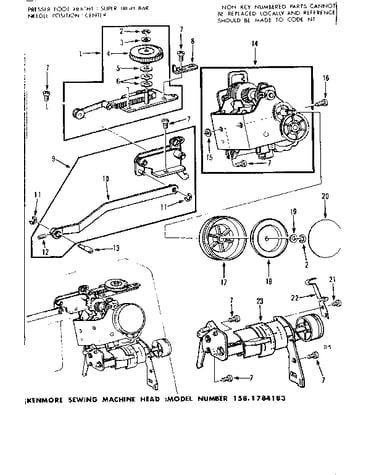 Zigzag guide assembly