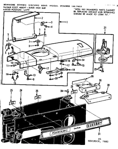Bobbin winder and top plate