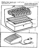 Pattern disc and foot control