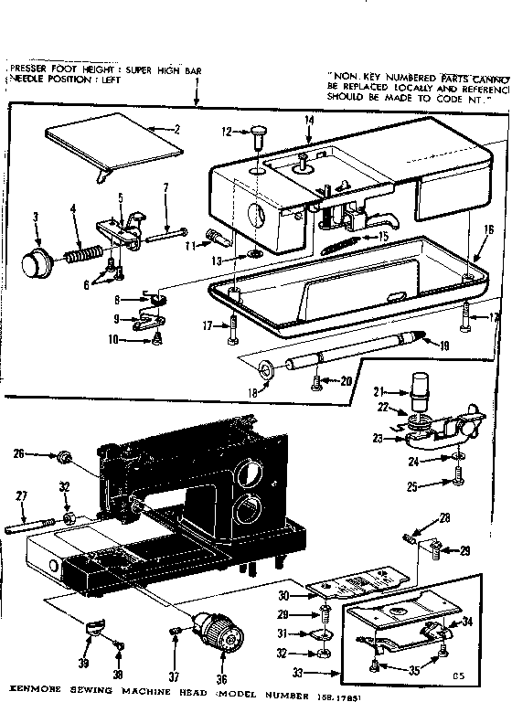 THREAD TENSION ASSEMBLY