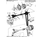 Kenmore 15817851 clutch wheel assembly diagram