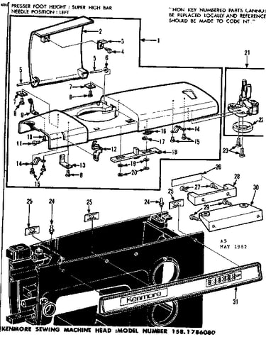 Bobbin winder and top plate
