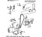 Kenmore 1581786080 motor assembly diagram