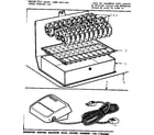 Kenmore 1581786080 pattern disc and foot control diagram