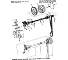Kenmore 1581786081 clutch wheel assembly diagram