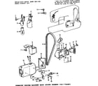 Kenmore 1581786081 motor assembly diagram