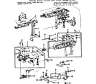 Kenmore 15817910 buttonhole control and cam follower diagram