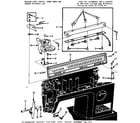 Kenmore 15817911 thread tension and control panel diagram