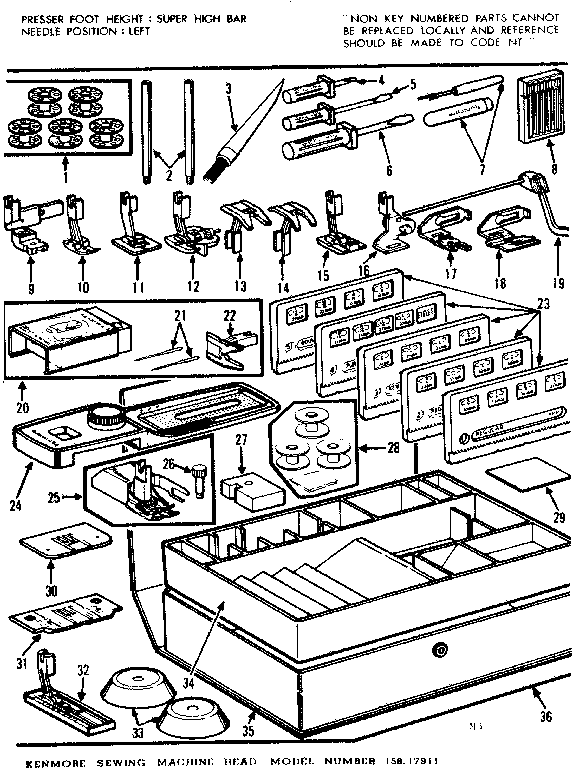 Attachment parts