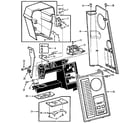 Kenmore 1581792080 control panel and thread tension diagram