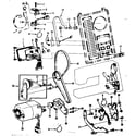 Kenmore 1581792080 motor assembly diagram