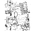 Kenmore 1581792080 motor assembly diagram