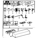 Kenmore 1581792080 attachment parts diagram