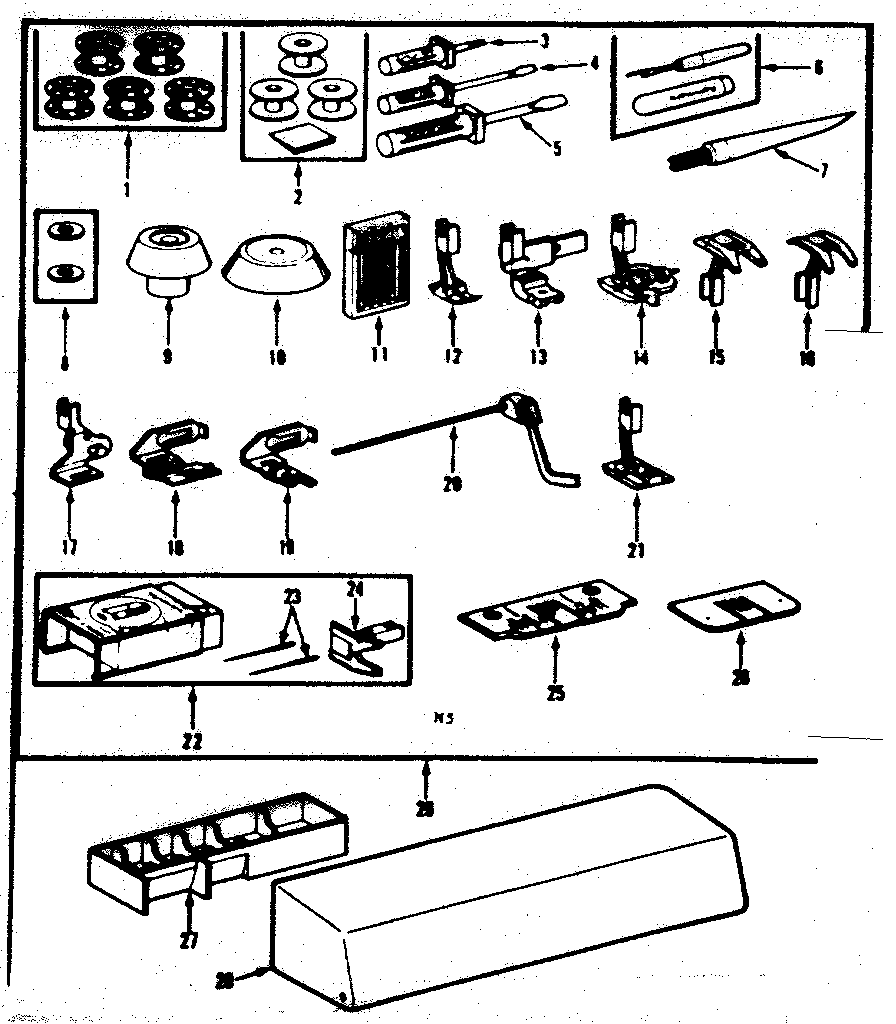 Attachment parts