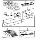 Kenmore 1581792080 foot control and templates diagram