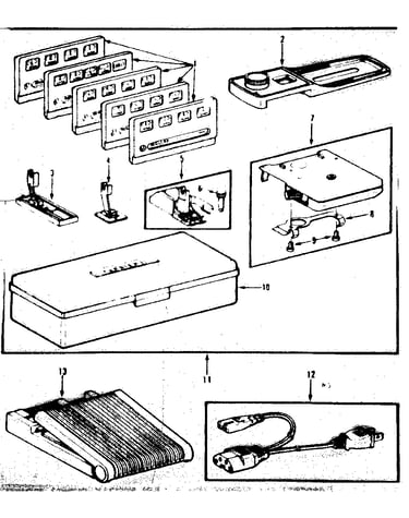 Foot control and templates