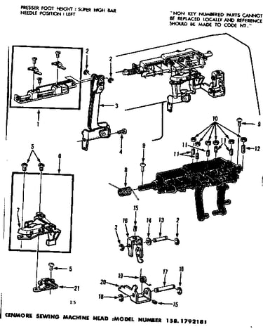 Buttonhole control assembly