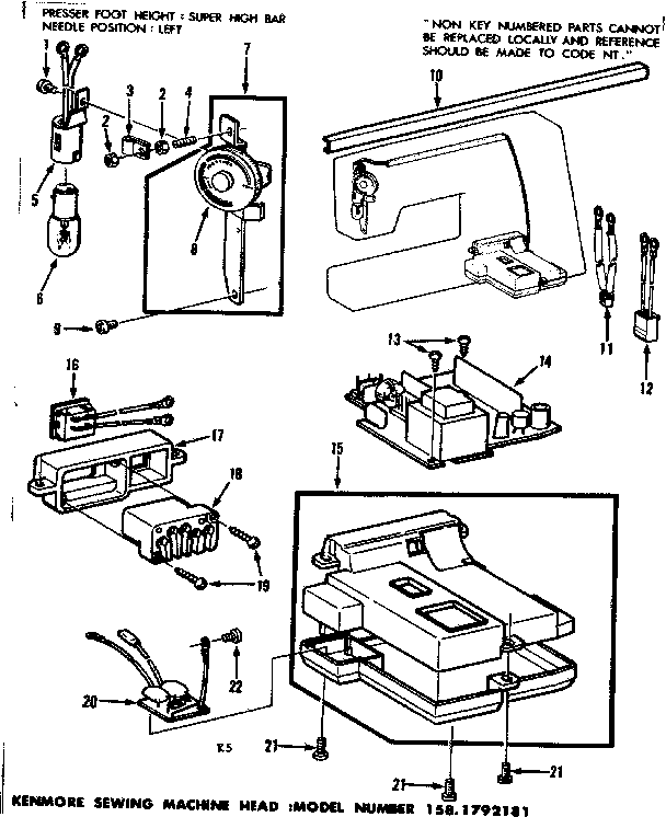 Main control assembly