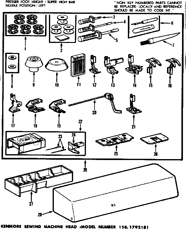 Attachment parts