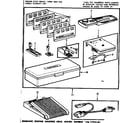 Kenmore 1581792181 foot control and templates diagram