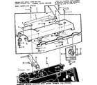 Kenmore 1581792182 bobbin winder and top cover diagram