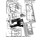 Kenmore 1581792182 thread tension and control panel diagram