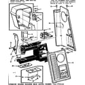 Kenmore 1581792182 thread tension and control panel diagram