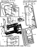 Thread tension and control panel