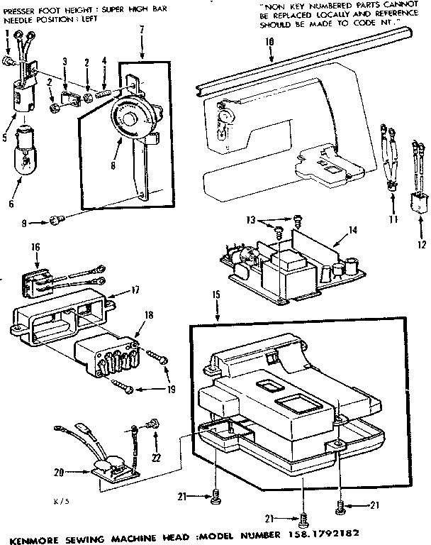 MAIN CONTROL ASSEMBLY